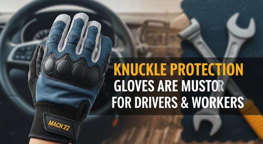 Why Knuckle Protection Gloves Are Must for Drivers & Workers?