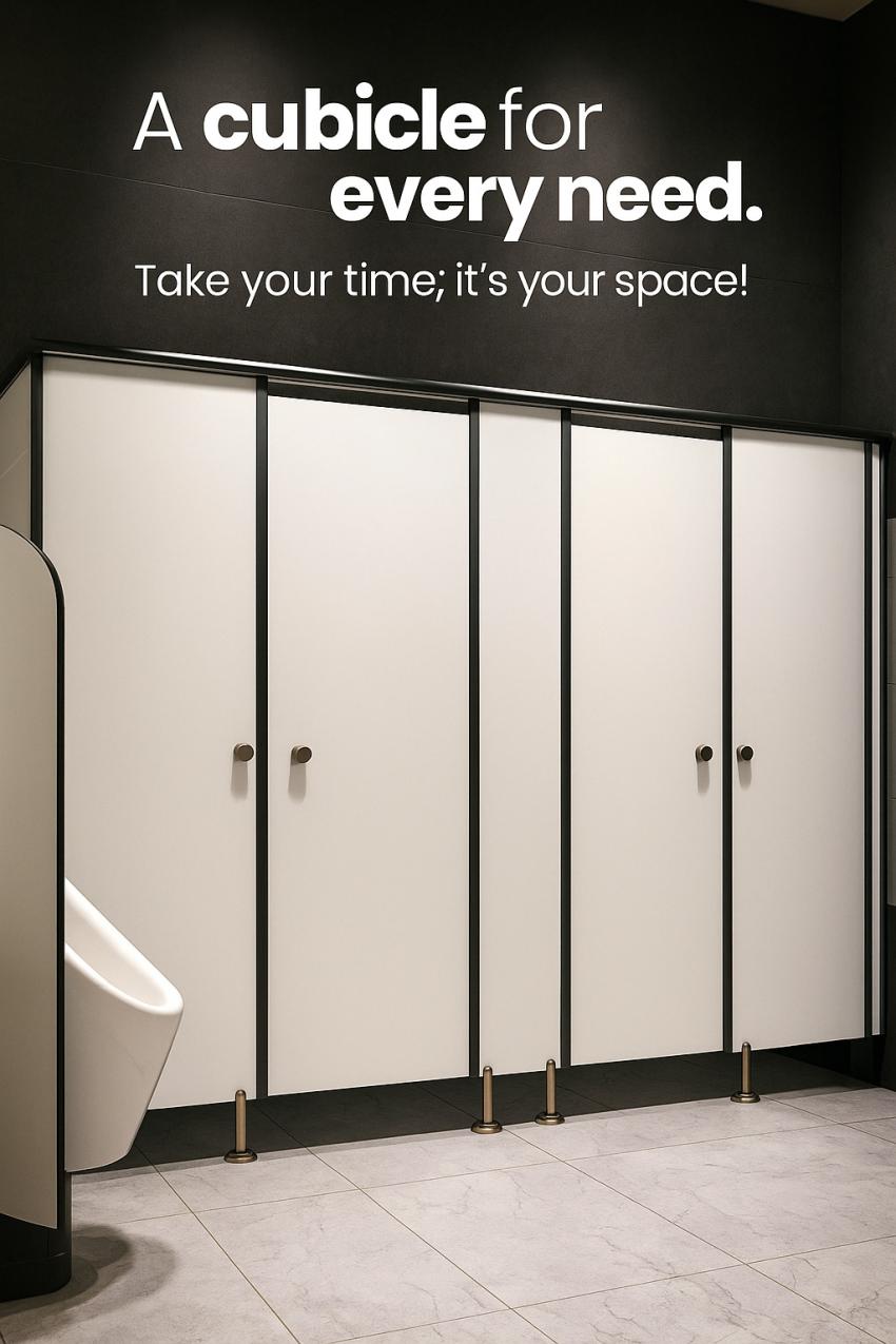 Top Trends in Toilet Cubicle Design for Modern Commercial Spaces