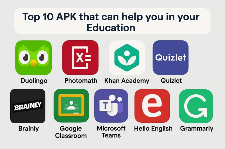 Top 10 APK that can help you in your Education