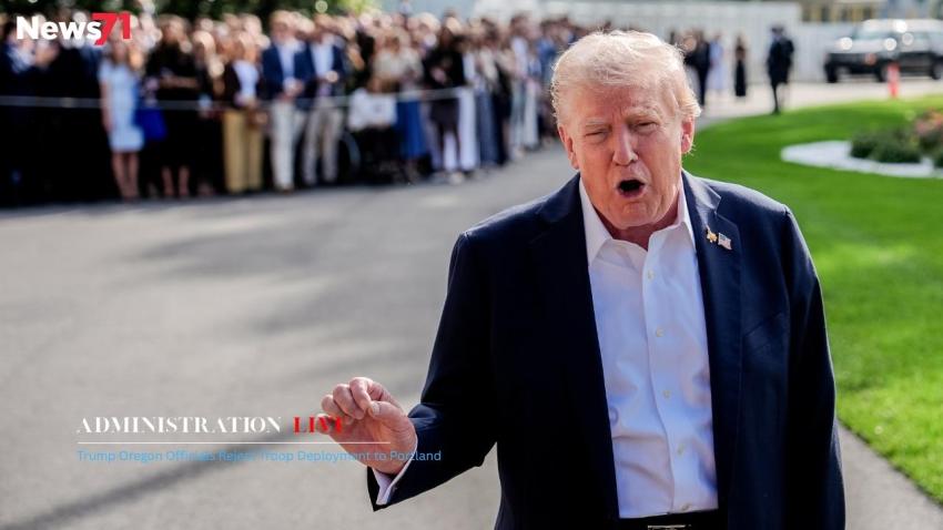 Trump Administration Live Updates: Oregon Officials Reject Troop Deployment to Portland