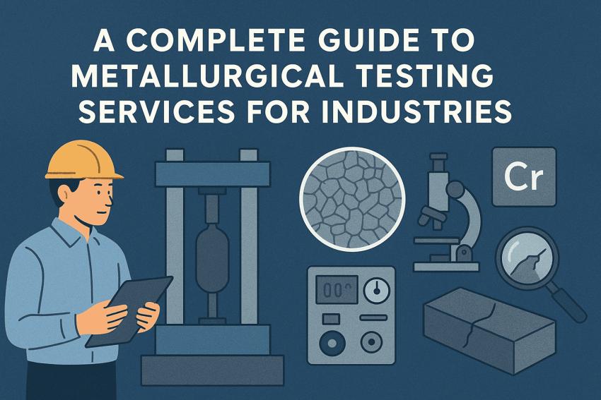 A Complete Guide to Metallurgical Testing Services for Industries