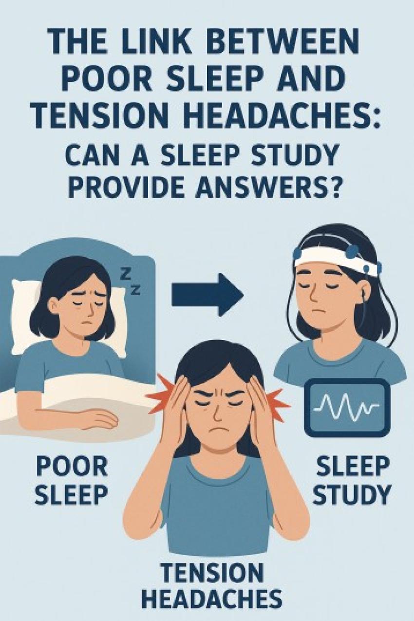 The Link Between Poor Sleep and Tension Headaches: Can a Sleep Study Provide Answers?