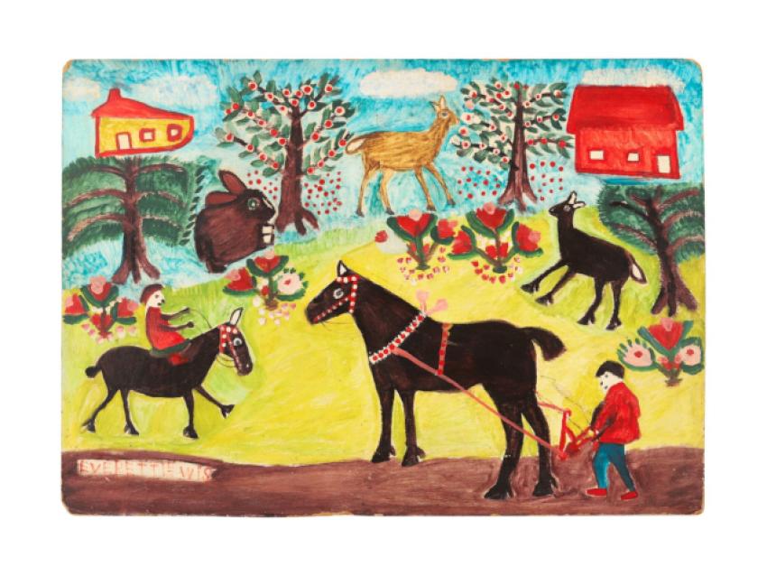Miller & Miller's Oct. 9 & 11 Auctions will Feature Canadian Folk Art, Canadiana, Furniture, more