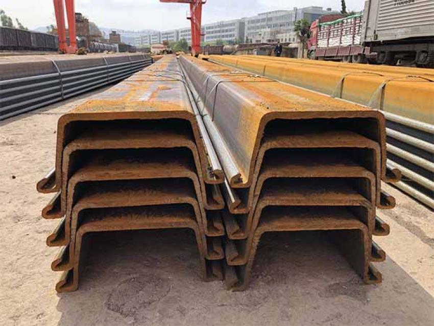 What are the advantages of steel sheet piles
