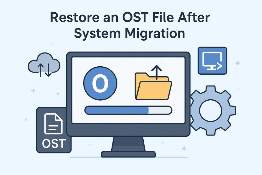 Restore an OST file After System Migration - Complete Guide