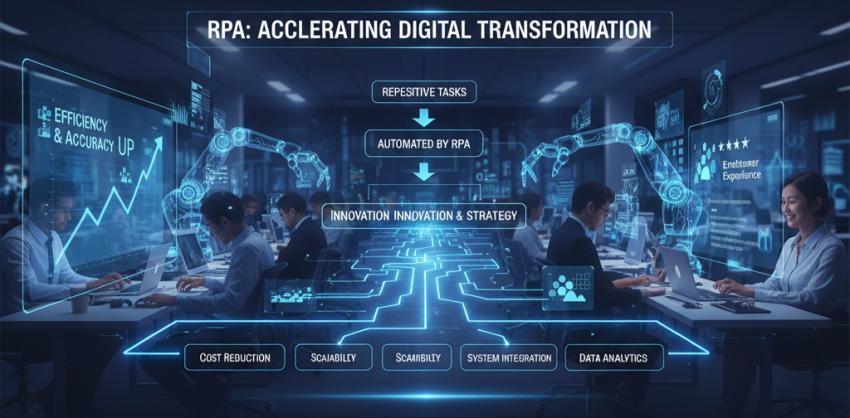How RPA Supports Digital Transformation in Modern Enterprises