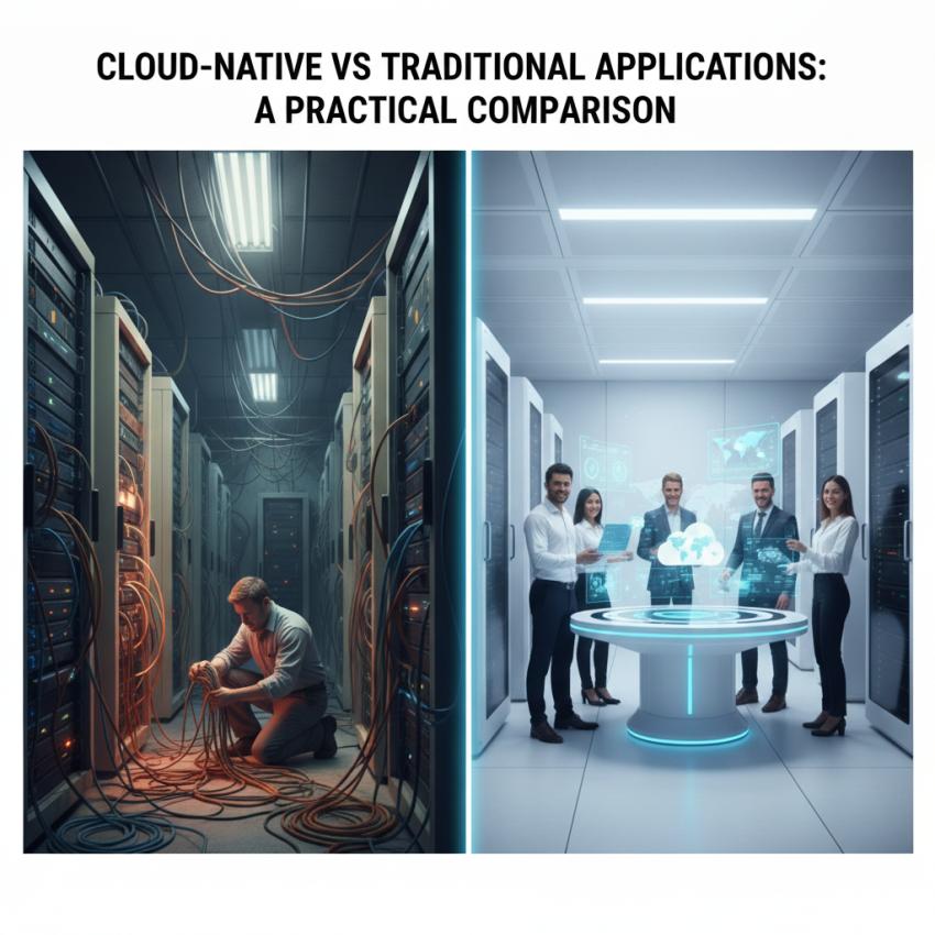 Cloud-Native vs Traditional Applications: A Practical Comparison