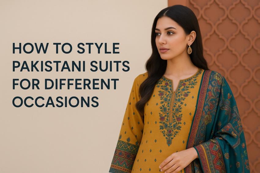 How To Style Pakistani Suits For Different Occasions
