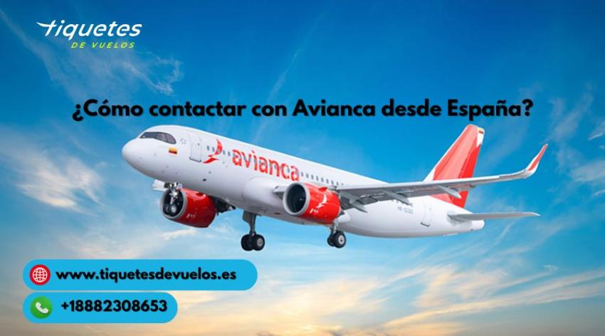 ¿Cómo contactar con Avianca desde España?