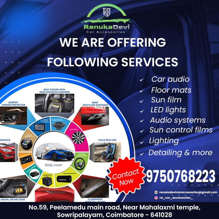 Best Car Accessories in Coimbatore
