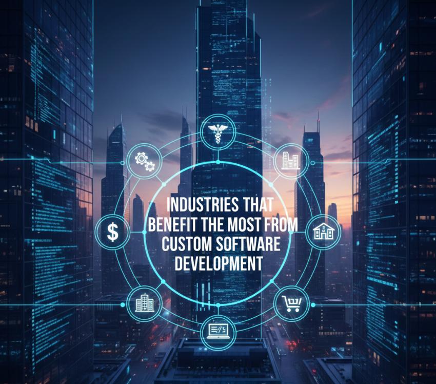 Industries That Benefit the Most from Custom Software Development.