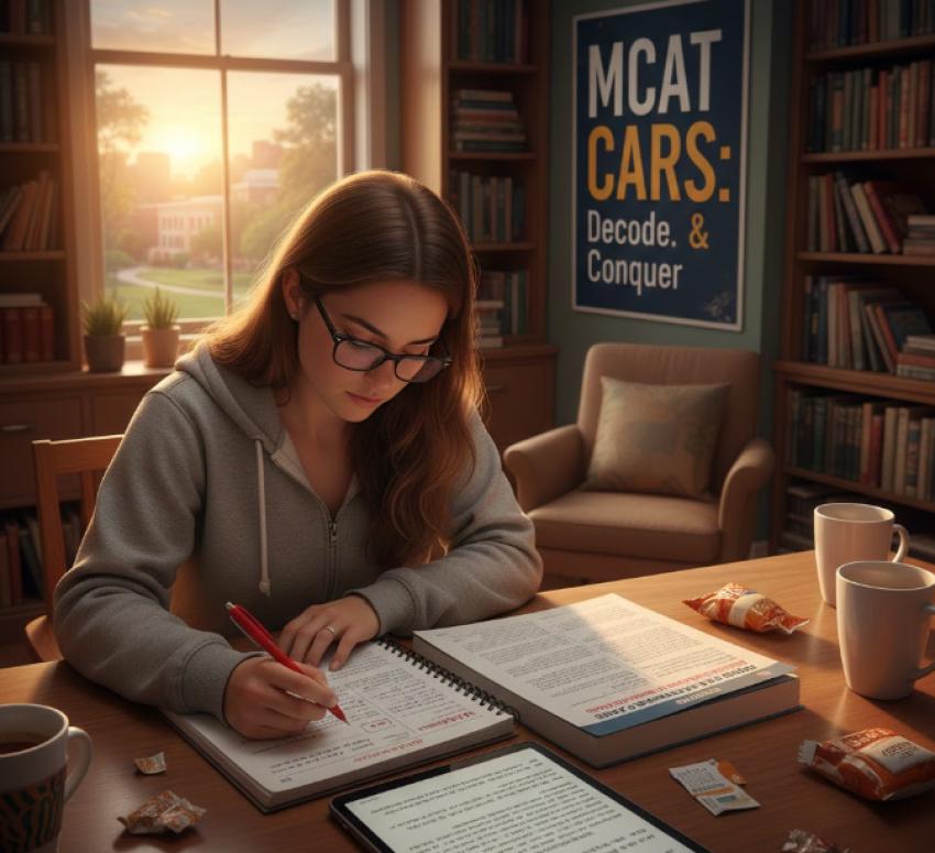 How MCAT CARS Practice Helps You Think Instead of Memorizing