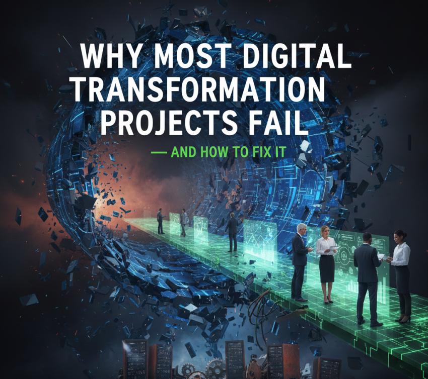 Why Most Digital Transformation Projects Fail — and How to Fix It