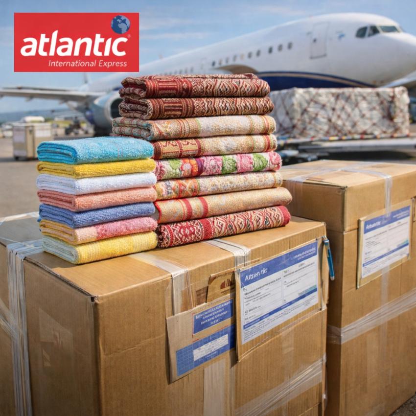 Ship Solapur Chaddars and Towels Everywhere with Atlantic International Express