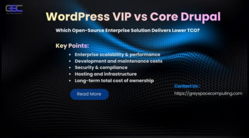 WordPress VIP vs Core Drupal: Which Open-Source Enterprise Solution Delivers Lower TCO