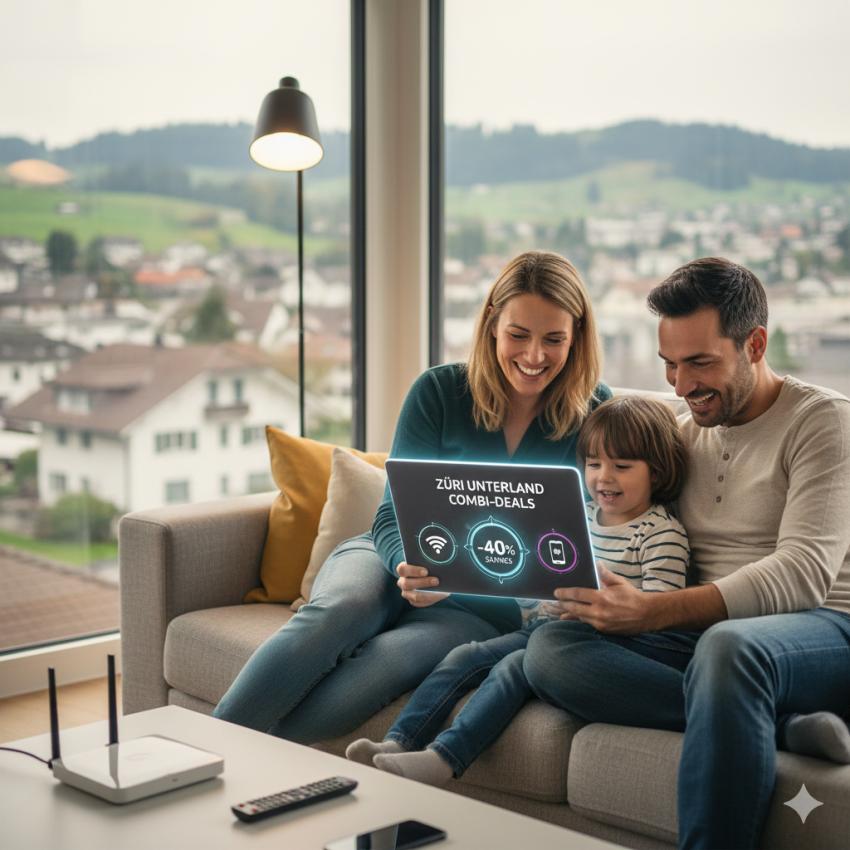 Maximale Ersparnis im Zürcher Unterland: Der Guide für Kombi-Angebote aus Internet, TV und Mobile