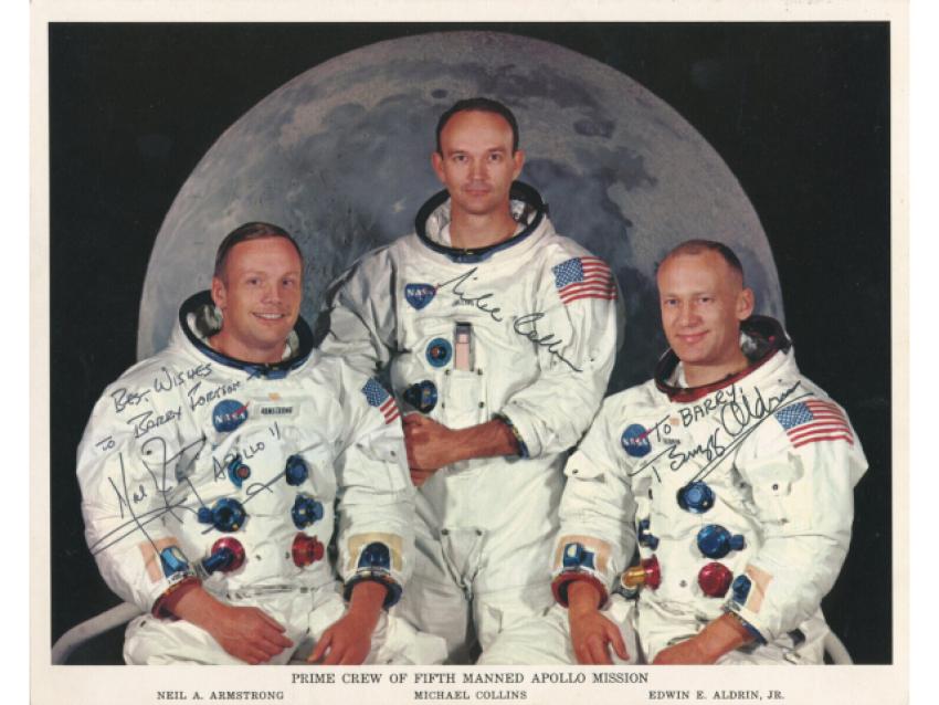 Items Signed by Lincoln, Marilyn, Ruth, Apollo XI Crew are in University Archives' Jan. 7th Auction