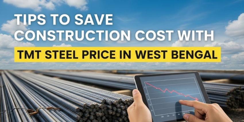 Tips to Save Construction Cost with TMT Steel Price in West Bengal