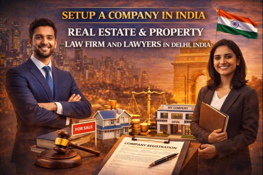Setup a New Company with Property Law Firm in India