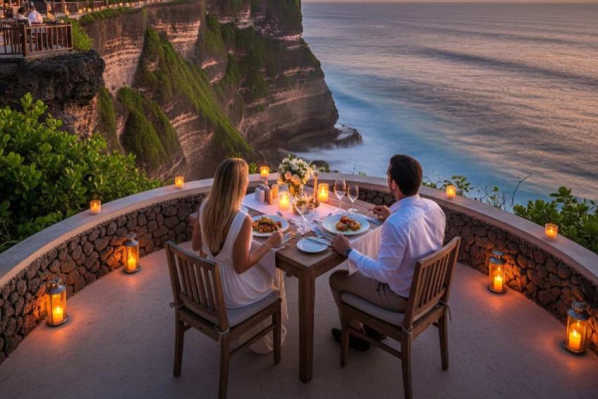 Romantic Parasailing in Nusa Dua for Couples