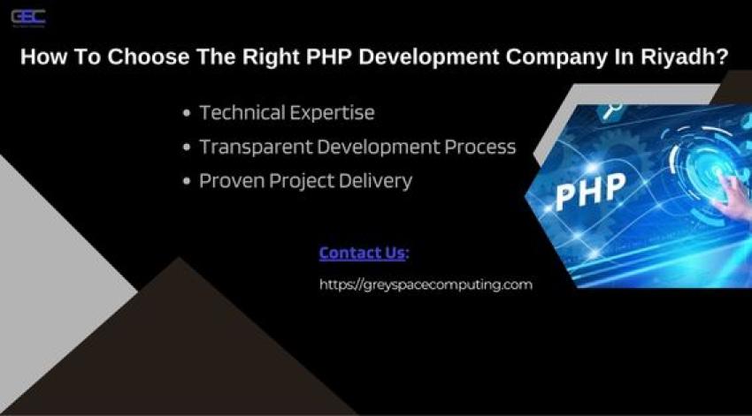 How to Choose the Right PHP Development Company in Riyadh