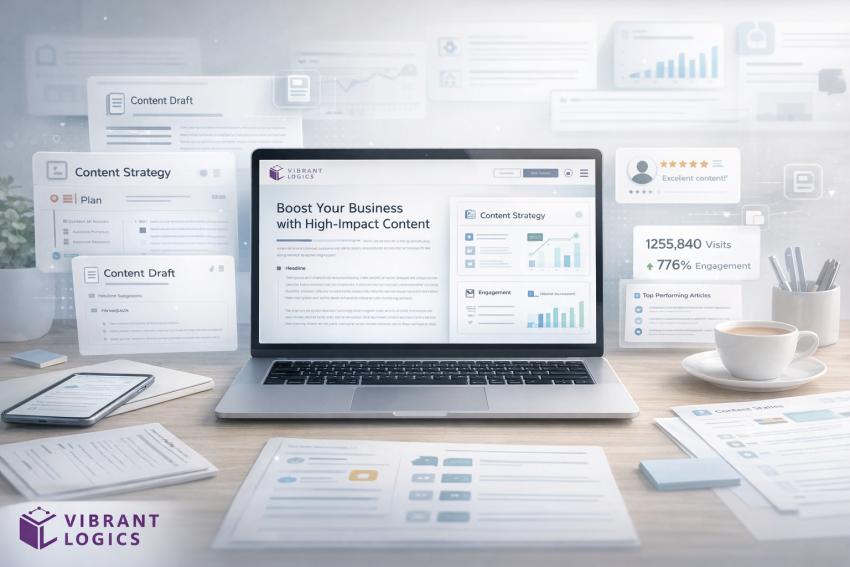 How Vibrant Logics Delivers High-Impact Content for Businesses