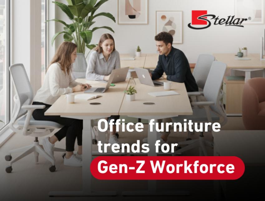 Contemporary Office Furniture Trends for Gen-Z Workforce