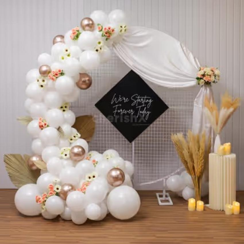Picture-Perfect Balloon Decoration Ideas for Engagement Parties