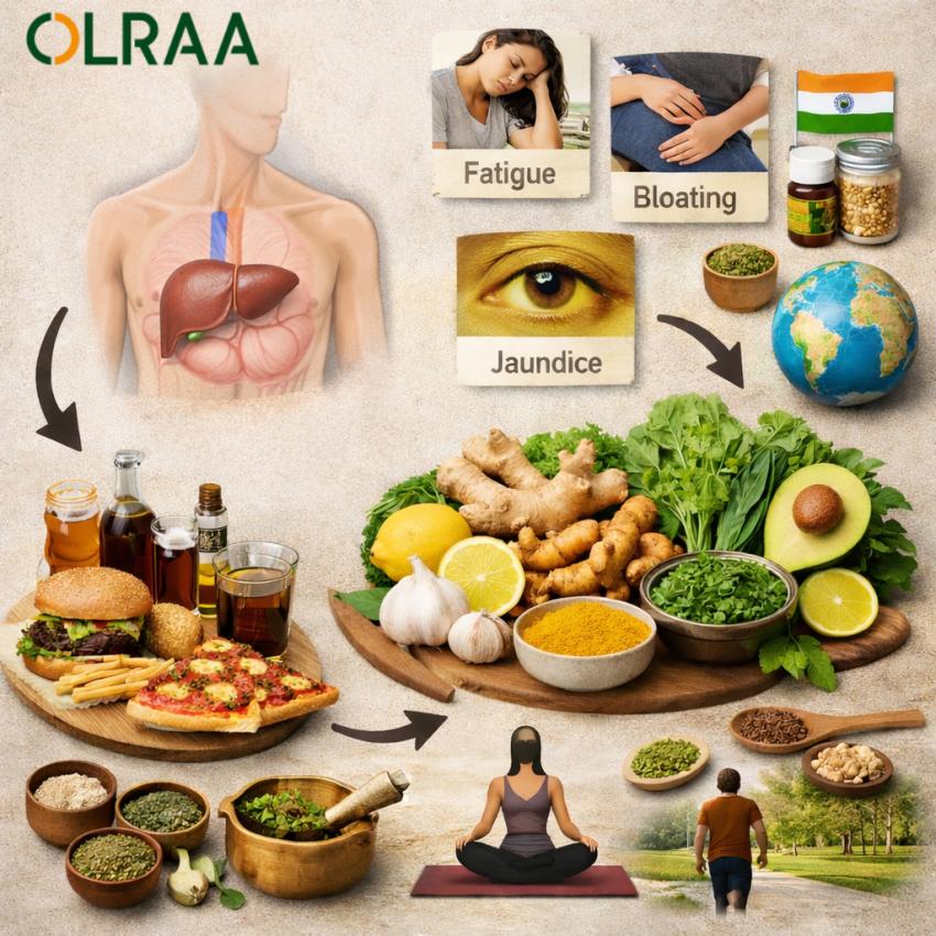 Liver Health the Natural Way for Long-Term Wellness by Olraa