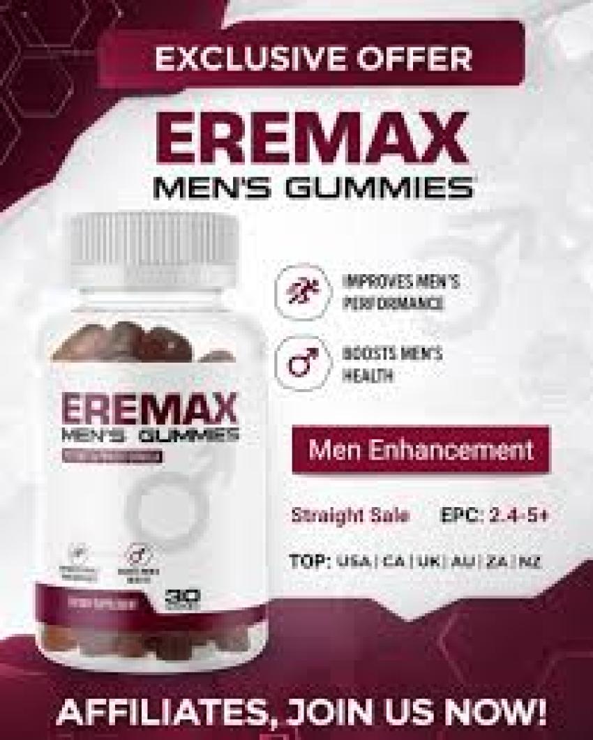 Do Eremax Gummies support blood flow?