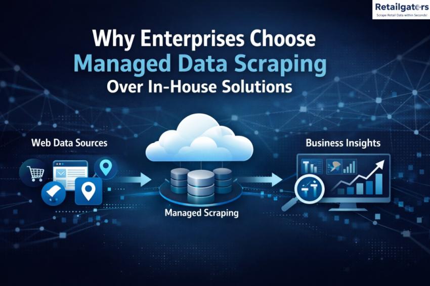 Why Enterprises Choose Managed Data Scraping Services Over In-House Solutions