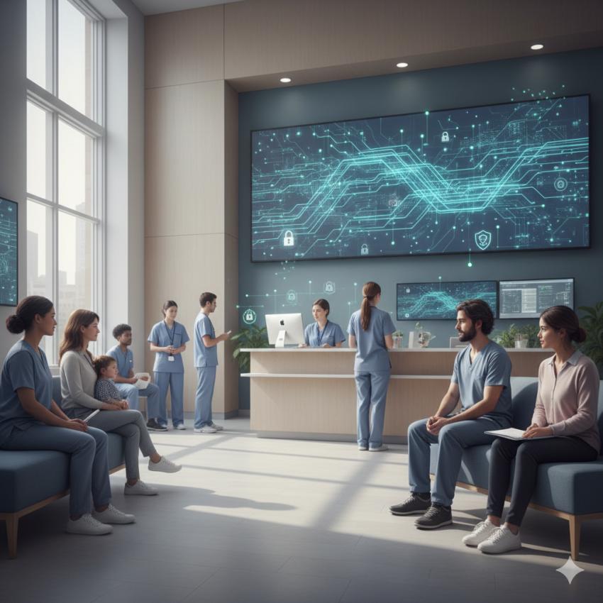 The Data Security Cost of Expanding Community Healthcare