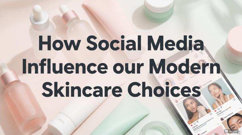 How Social Media Influence our Modern Skincare Choices?