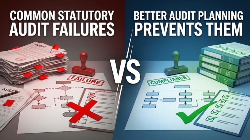 Common Statutory Audit Failures & How Better Audit Planning Prevents Them