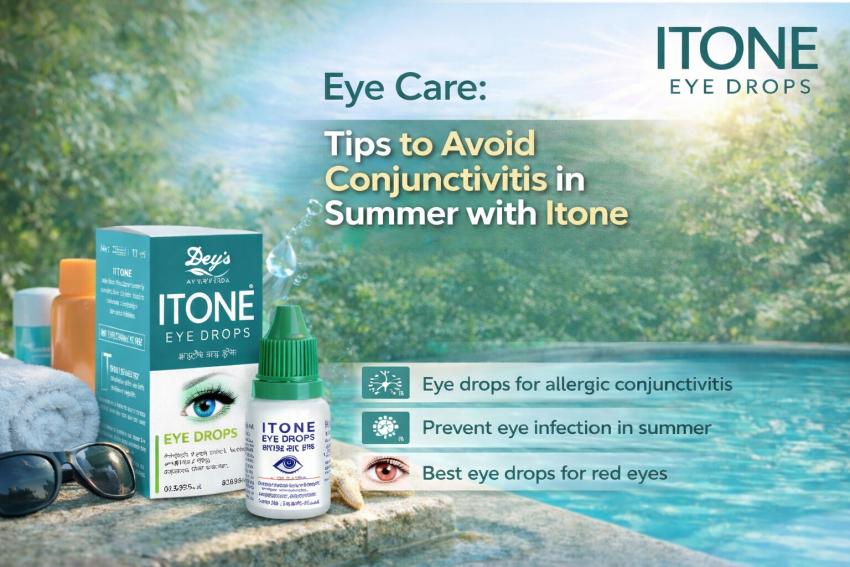 Eye Care: Tips to Avoid Conjunctivitis in Summer with Itone