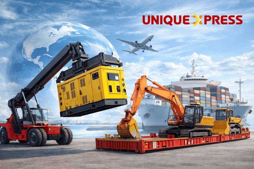 International Shipping of Machinery and Industrial Equipment Made Easy with Unique Express