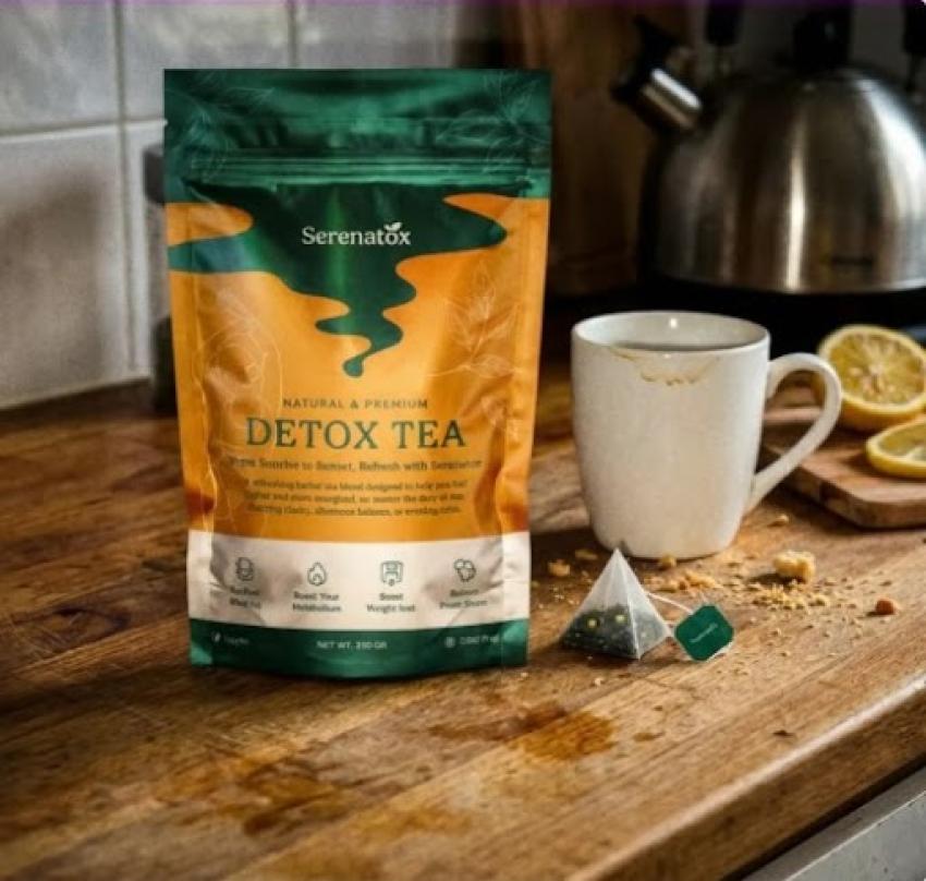 When is the best time to take Serenatox Detox Tea?