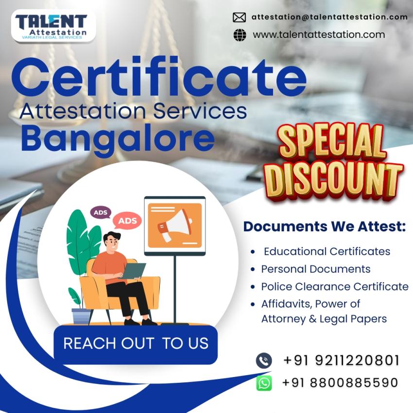 Attestation Services in Delhi - Talent Attestation