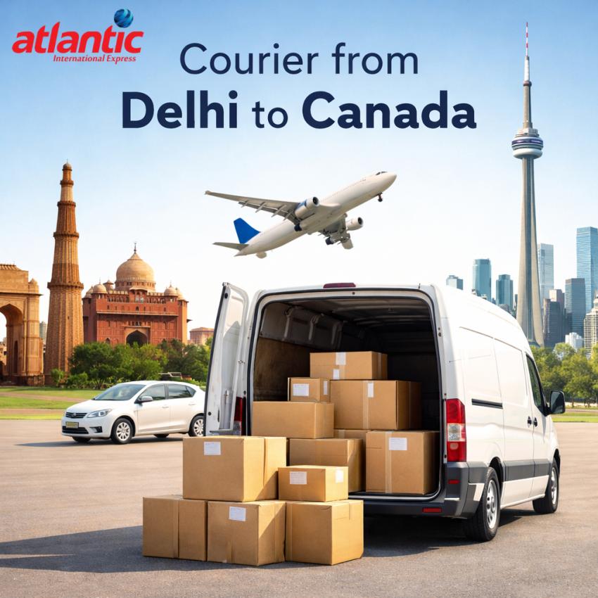 Atlantic International Express Supply Chain Courier Service from Delhi to Canada