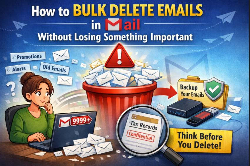 How to Delete Emails in Bulk in Gmail Without Losing Something Important