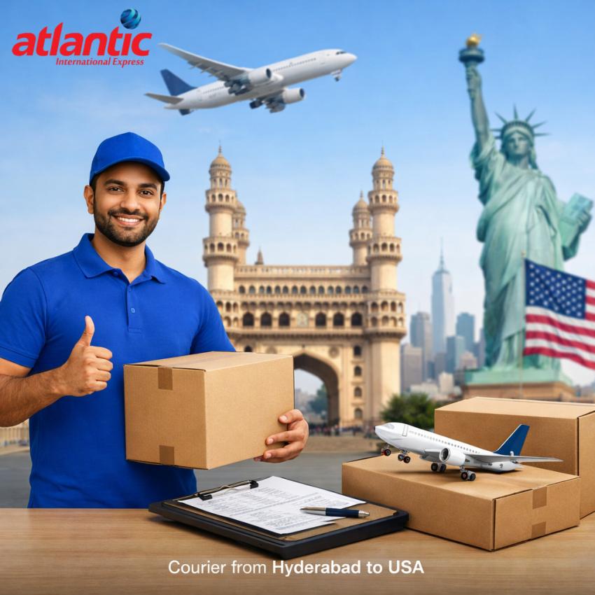 Leather Goods Shipping Hyderabad to USA Made Simple with Atlantic Express