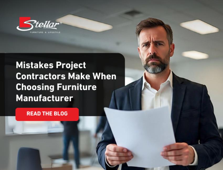 Mistakes Project Contractors Make When Choosing Office Furniture Manufacturer