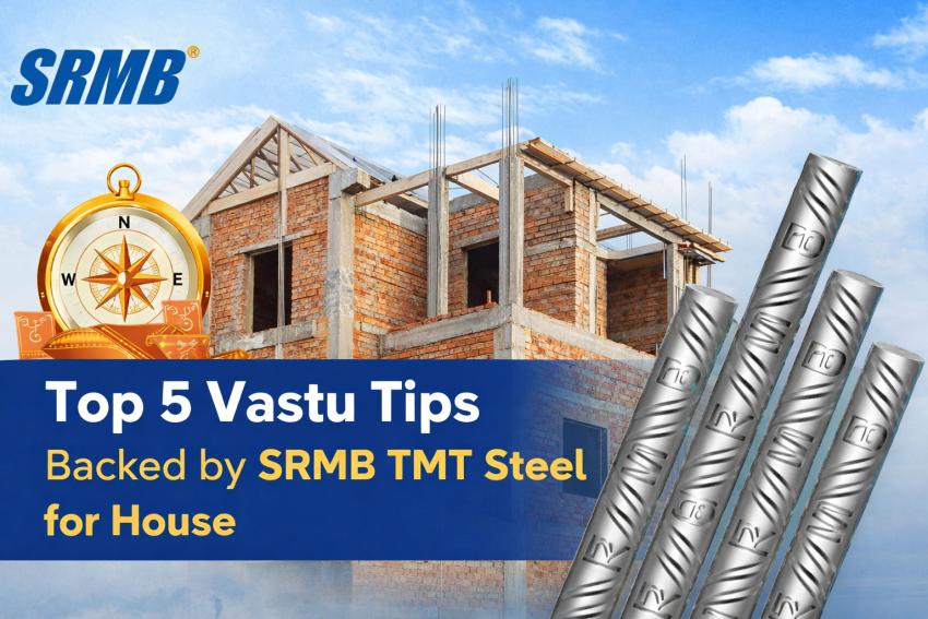 Top 5 Vastu Tips Backed by SRMB TMT Steel for House