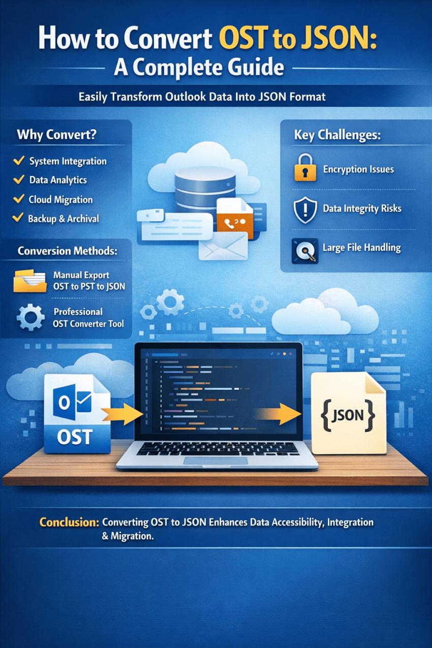 How to Convert OST to JSON Format – Complete Guide