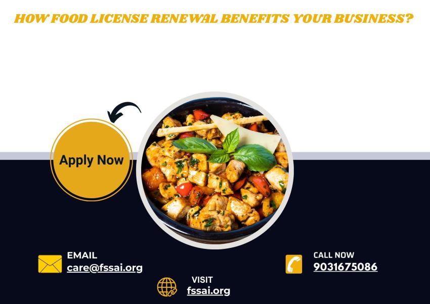 How Food License Renewal Benefits Your Business