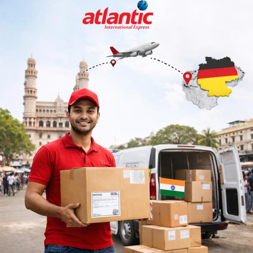 Send Cost-Effective Silk Sarees from Hyderabad to Germany with Atlantic Express