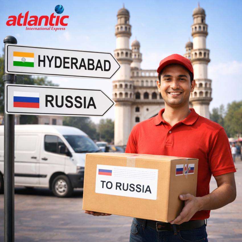 Technical Guide for Hyderabad to Russia Parcel Shipping with Atlantic Express