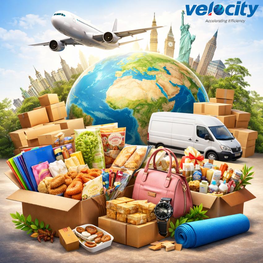 Deliver Trendy Handbags Worldwide from Malappuram via Velocity Express