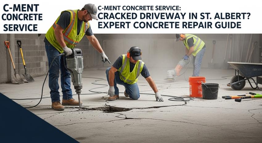 Cracked Driveway in St. Albert? Expert Concrete Repair Guide