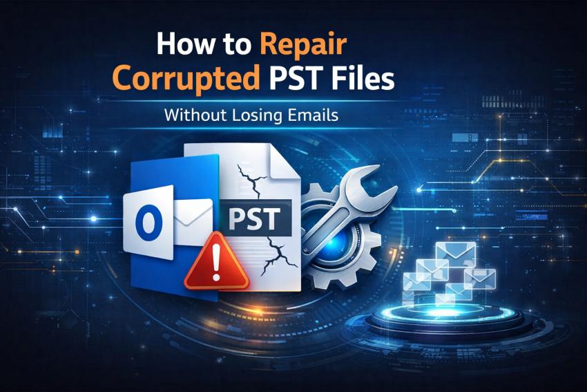 How to Repair Corrupted PST Files Without Losing Emails?